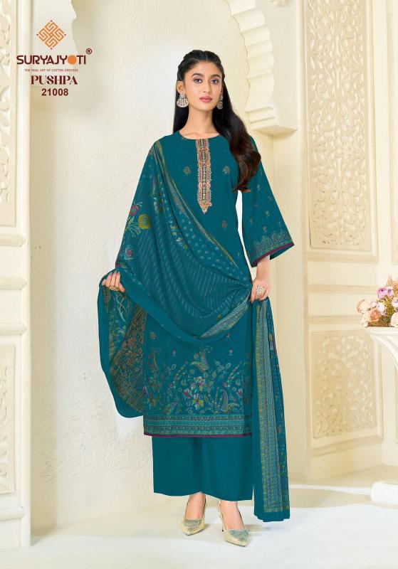 Suryajyoti pushpa vol 21 dress material wholesale price
